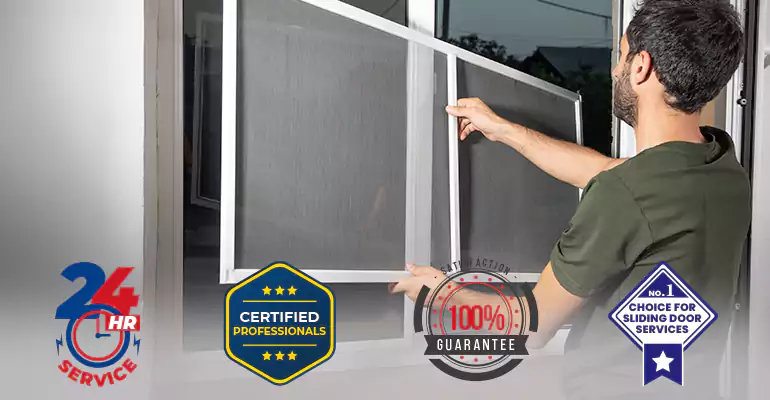 Sliding Screen Door Frame Repair in Coral Gables