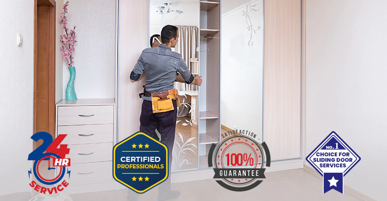 Sliding Closet Door Installation in Coral Gables, FL