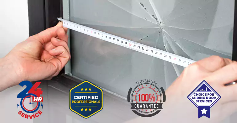 Residential Sliding Door Glass Repair in Coral Gables