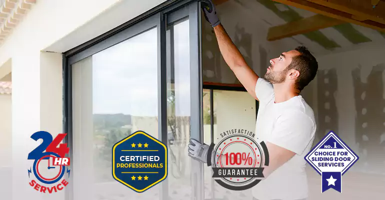 Sliding Glass Door Track Repair Service in Coral Gables