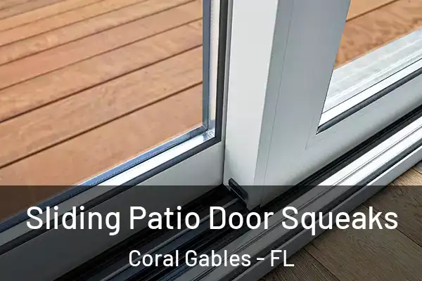 Sliding Patio Door Squeaks Coral Gables - FL
